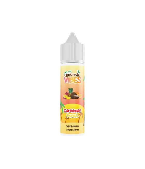 Tropical Vibes 50ml Shortfill 0mg (70VG/30PG)