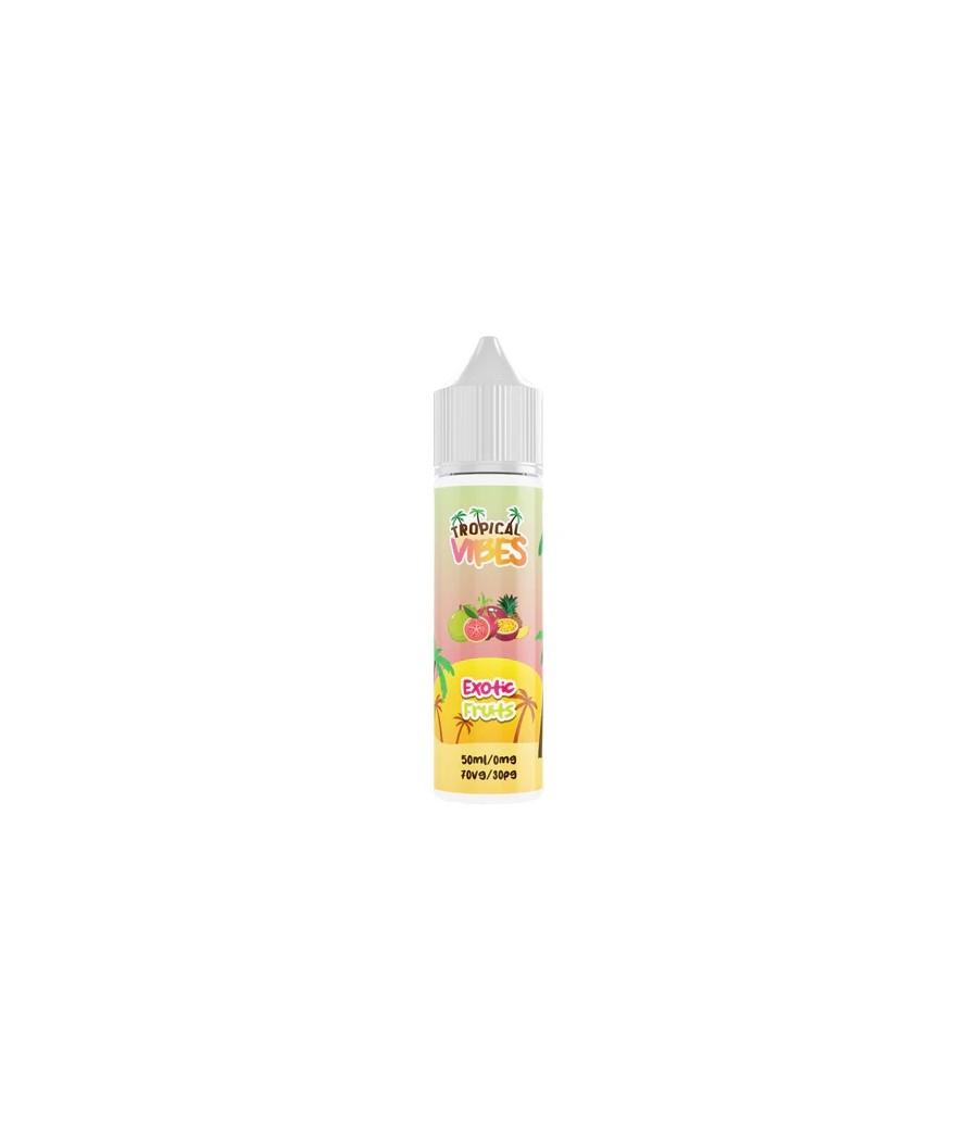 Tropical Vibes 50ml Shortfill 0mg (70VG/30PG)