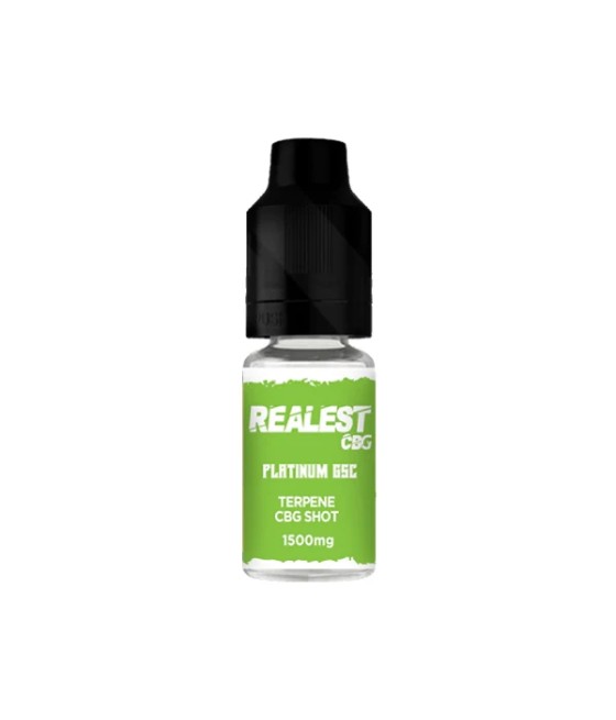 Realest CBD 1500mg Terpene Infused CBG Booster Shot 10ml (BUY 1 GET 1 FREE)
