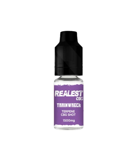 Realest CBD 1500mg Terpene Infused CBG Booster Shot 10ml (BUY 1 GET 1 FREE)