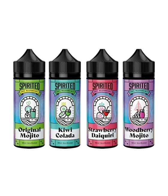 0mg  Spirited By Fantasi 100ml Shortfill (70VG/30PG)