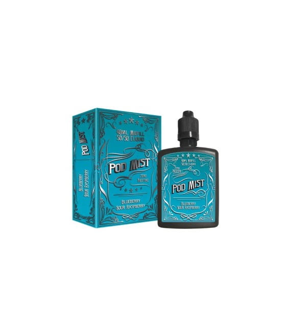 0mg Pod Mist Midfill 40ml Shortfill (50VG/50PG)