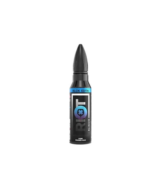 0mg Riot Squad Black Edition V2 2x 50ml Shortfill (70VG/30PG)
