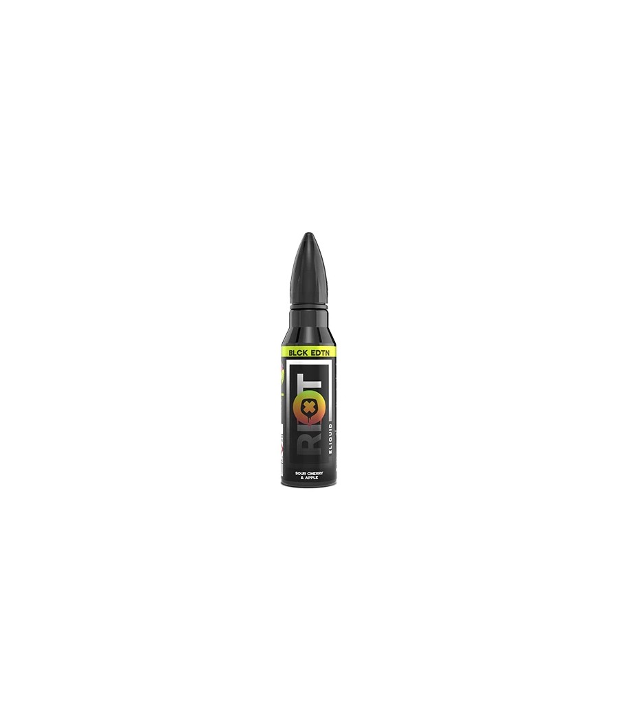 0mg Riot Squad Black Edition V2 2x 50ml Shortfill (70VG/30PG)