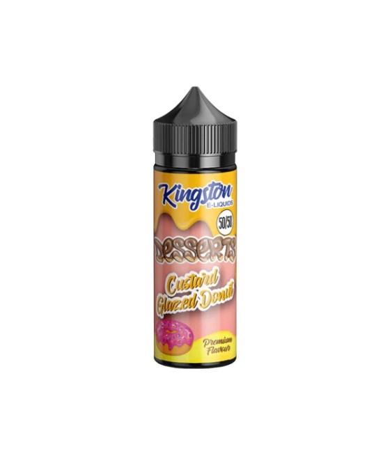 Kingston Desserts 120ml Shortfill 0mg (50VG/50PG)