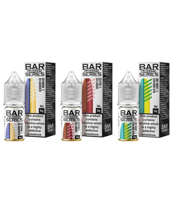 5mg Bar Series Blends 10ml Nic Salts (50VG/50PG)