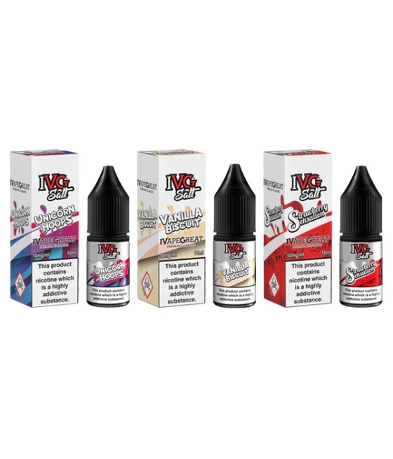 10mg I VG Salt 10ml Nic Salts (50VG/50PG)