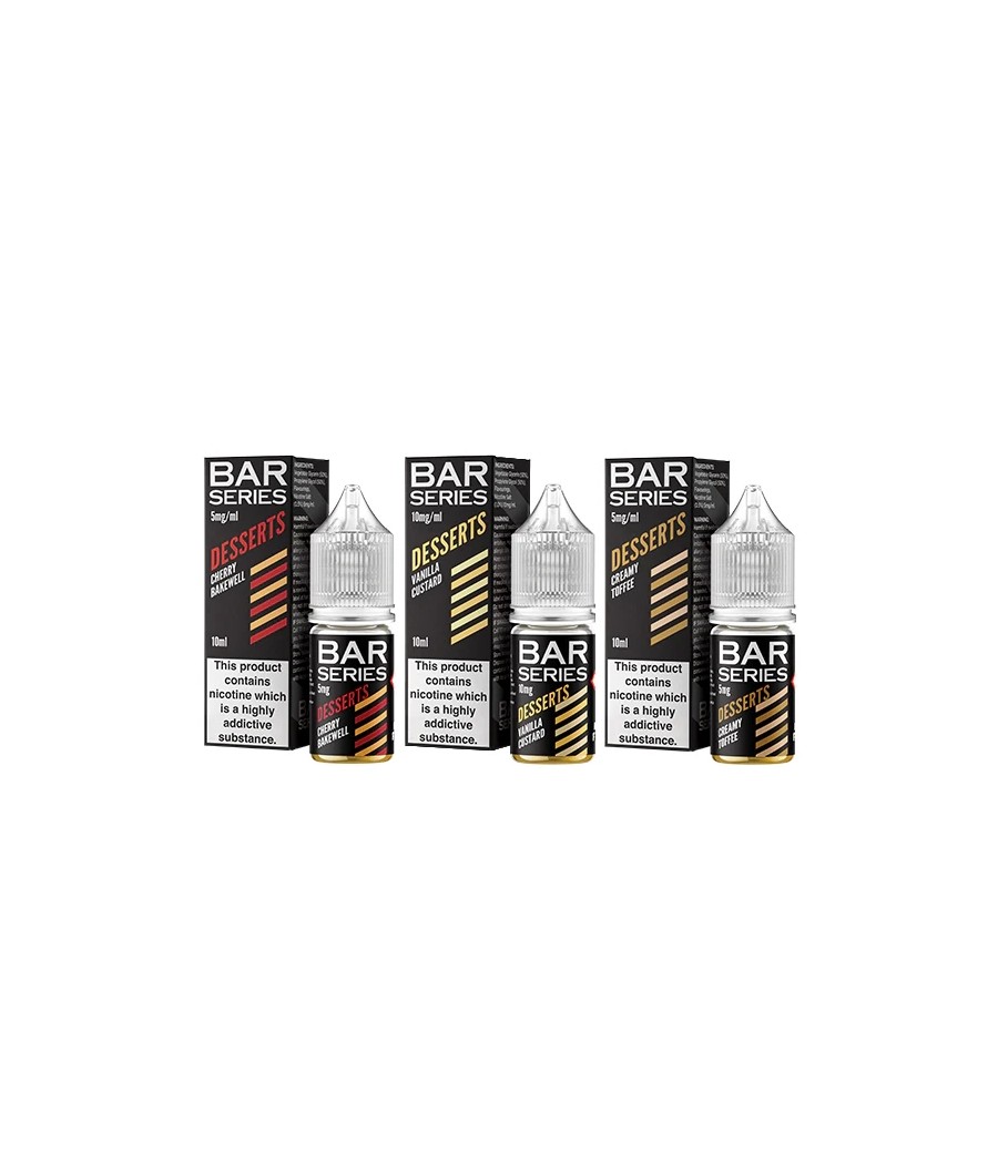 5mg Bar Series Desserts 10ml Nic Salts (50VG/50PG)