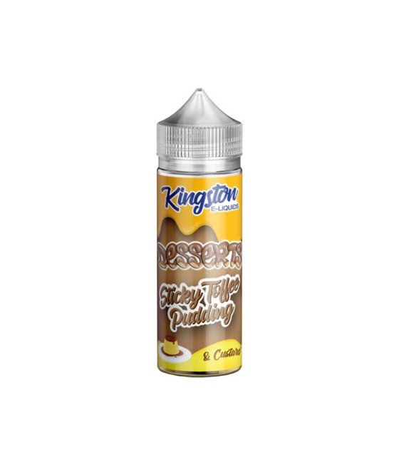 Kingston Desserts 120ml Shortfill 0mg (70VG/30PG)