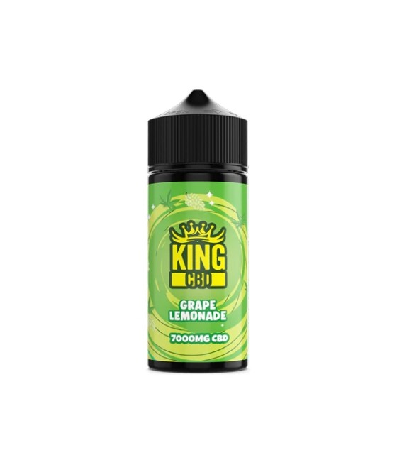 King CBD 7000mg CBD E-liquid 120ml (BUY 1 GET 1 FREE)