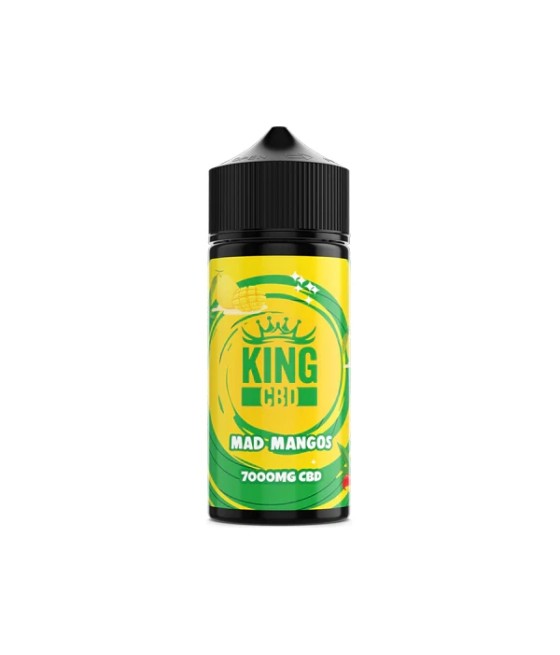 King CBD 7000mg CBD E-liquid 120ml (BUY 1 GET 1 FREE)