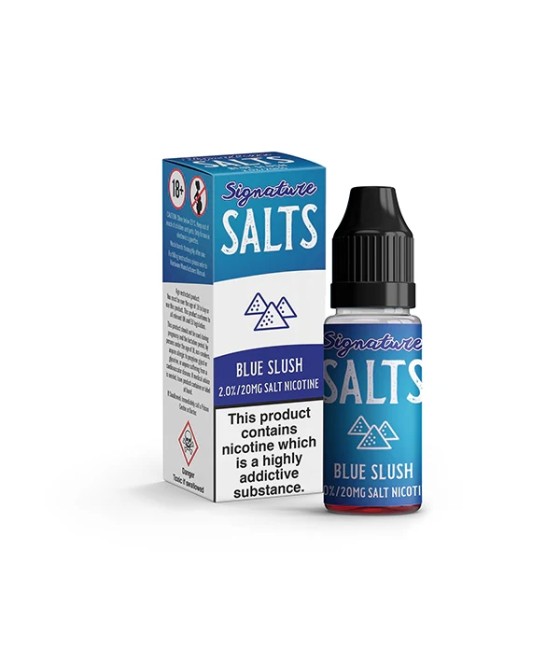 20mg Signature Salts By Signature Vapours 10ml Nic Salt (50VG/50PG) (BUY 1 GET 1 FREE)