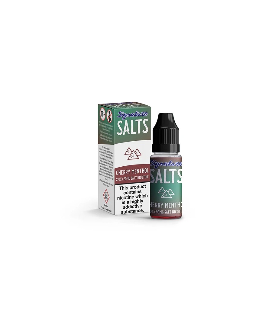 20mg Signature Salts By Signature Vapours 10ml Nic Salt (50VG/50PG) (BUY 1 GET 1 FREE)