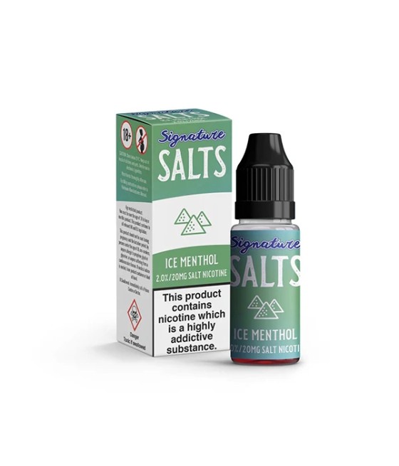 20mg Signature Salts By Signature Vapours 10ml Nic Salt (50VG/50PG) (BUY 1 GET 1 FREE)