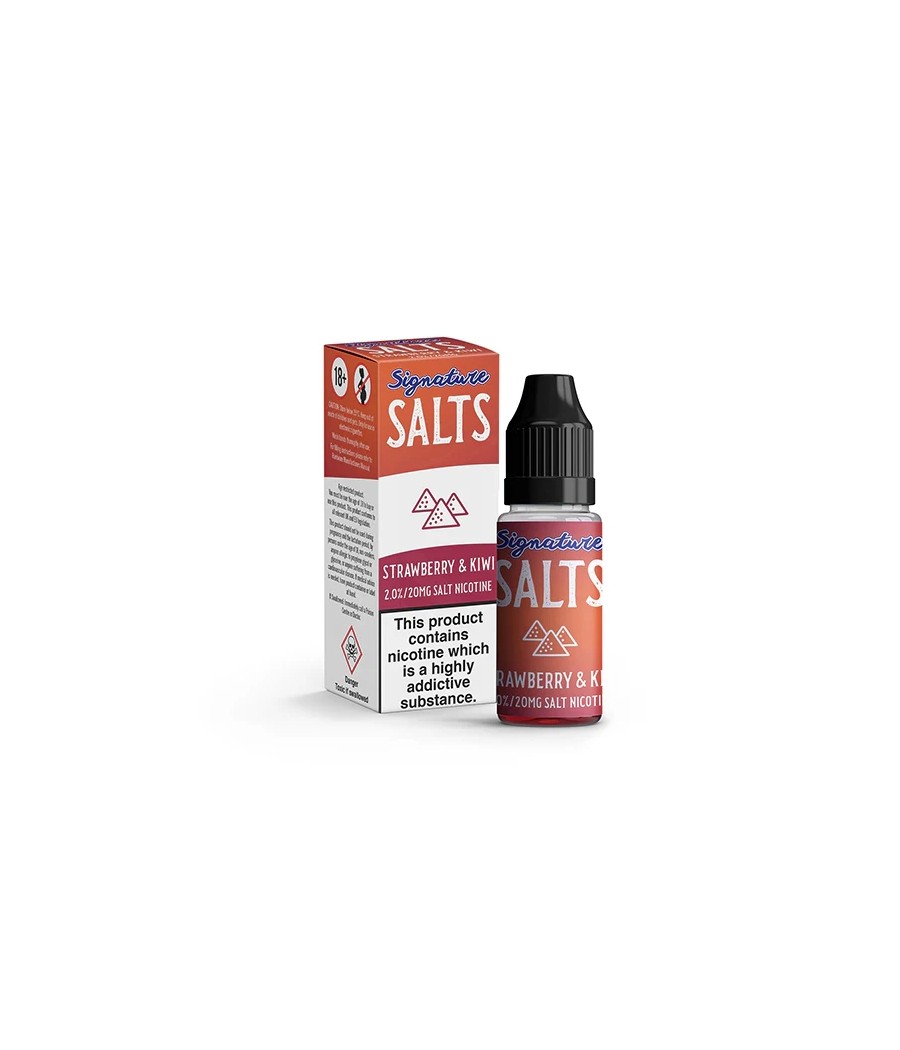 20mg Signature Salts By Signature Vapours 10ml Nic Salt (50VG/50PG) (BUY 1 GET 1 FREE)