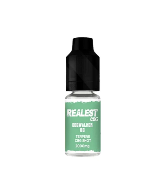 Realest CBD 2000mg Terpene Infused CBG Booster Shot 10ml (BUY 1 GET 1 FREE)
