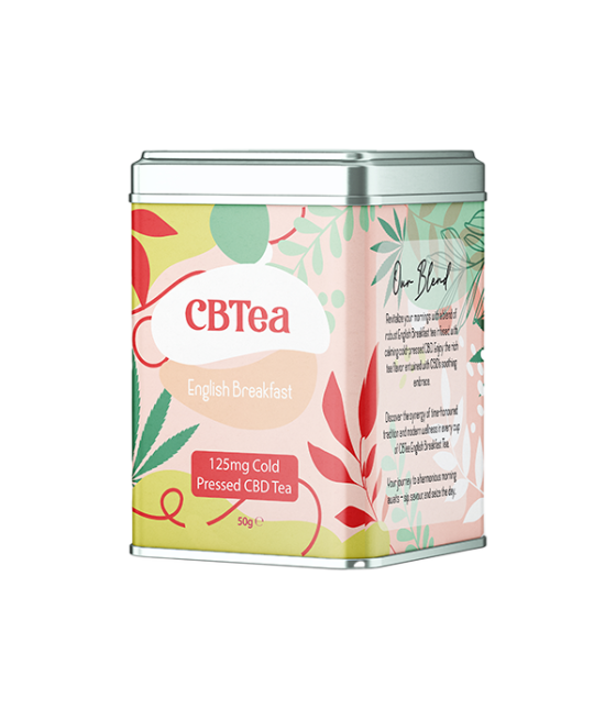 Buy CBTea UK - CBD English Breakfast Tea (125mg)