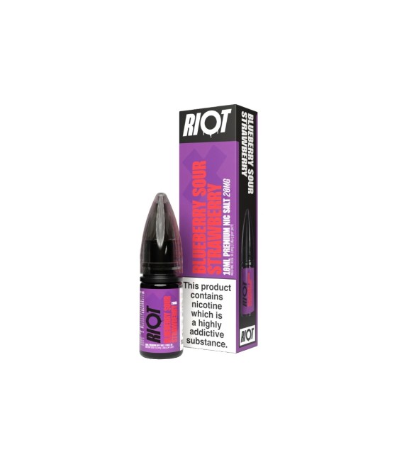 20mg RIOT X 10ml Nic Salts by Riot Squad (50VG/50PG)
