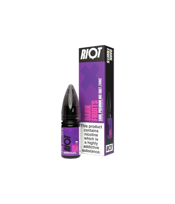 20mg RIOT X 10ml Nic Salts by Riot Squad (50VG/50PG)