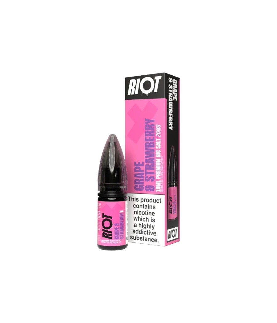 20mg RIOT X 10ml Nic Salts by Riot Squad (50VG/50PG)