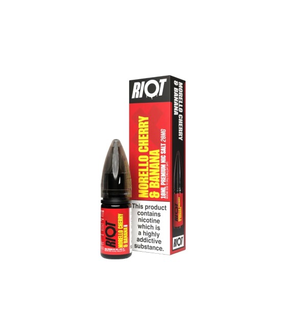 20mg RIOT X 10ml Nic Salts by Riot Squad (50VG/50PG)