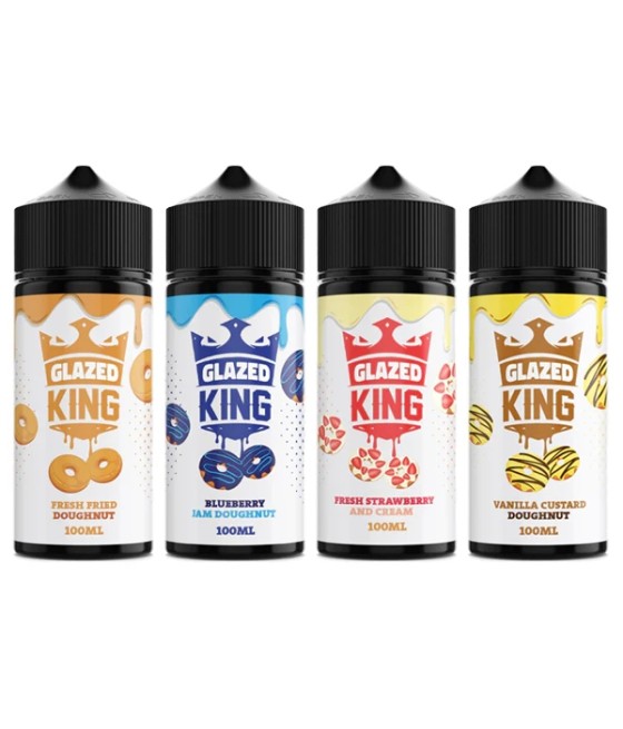 Glazed King 100ml Shortfill 0mg (70VG/30PG)