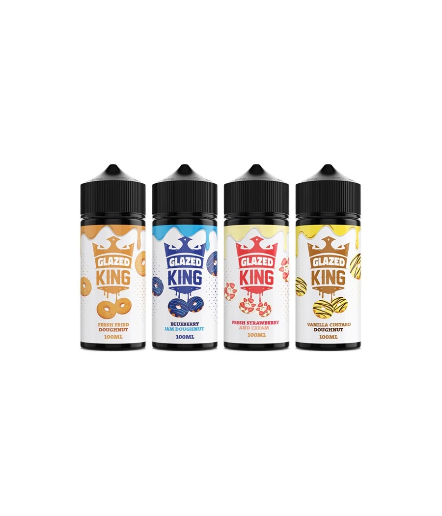 Glazed King 100ml Shortfill 0mg (70VG/30PG)