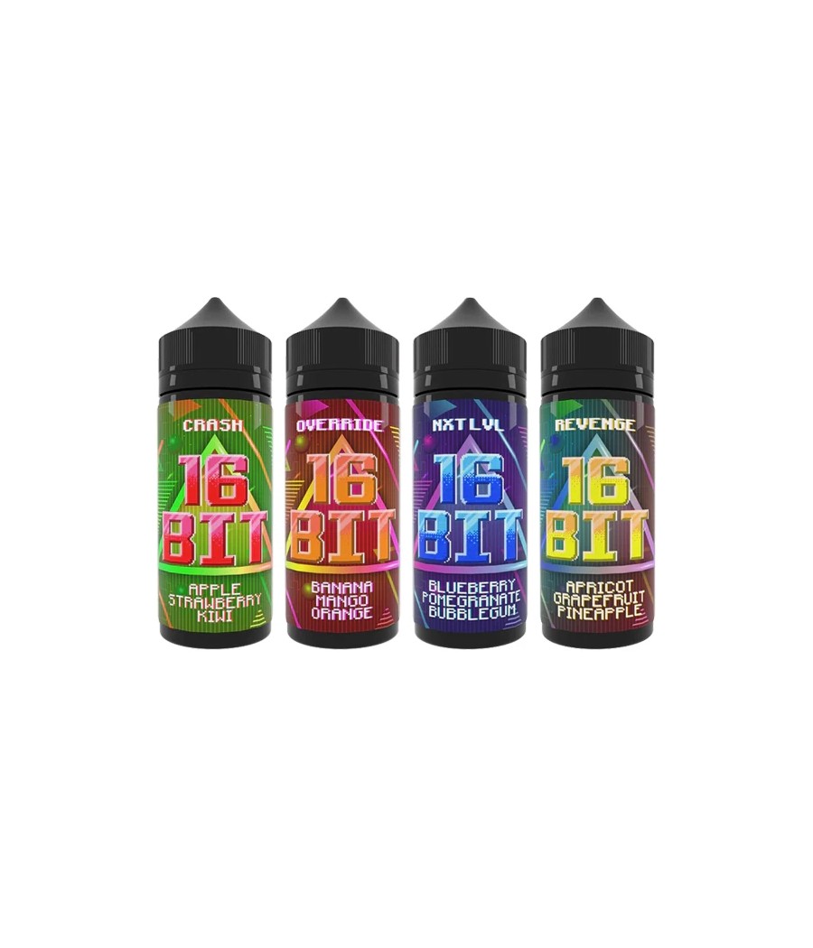 16 Bit 100ml Shortfill 0mg (70VG/30PG)