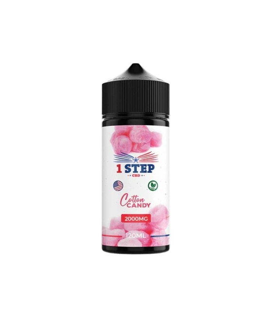 1 Step CBD 2000mg CBD E-liquid 120ml (BUY 1 GET 1 FREE)