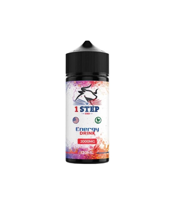 1 Step CBD 2000mg CBD E-liquid 120ml (BUY 1 GET 1 FREE)