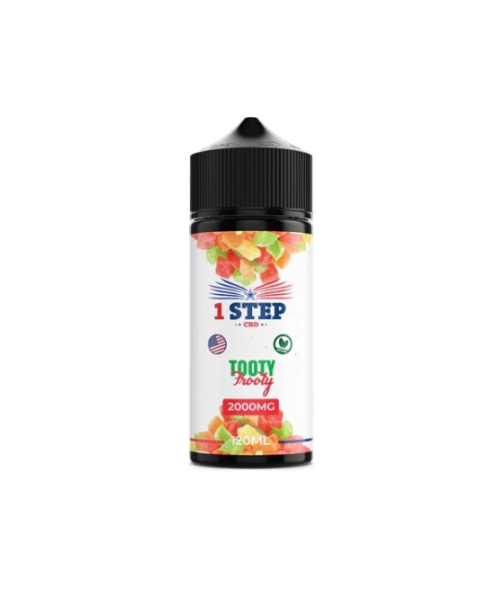 1 Step CBD 2000mg CBD E-liquid 120ml (BUY 1 GET 1 FREE)