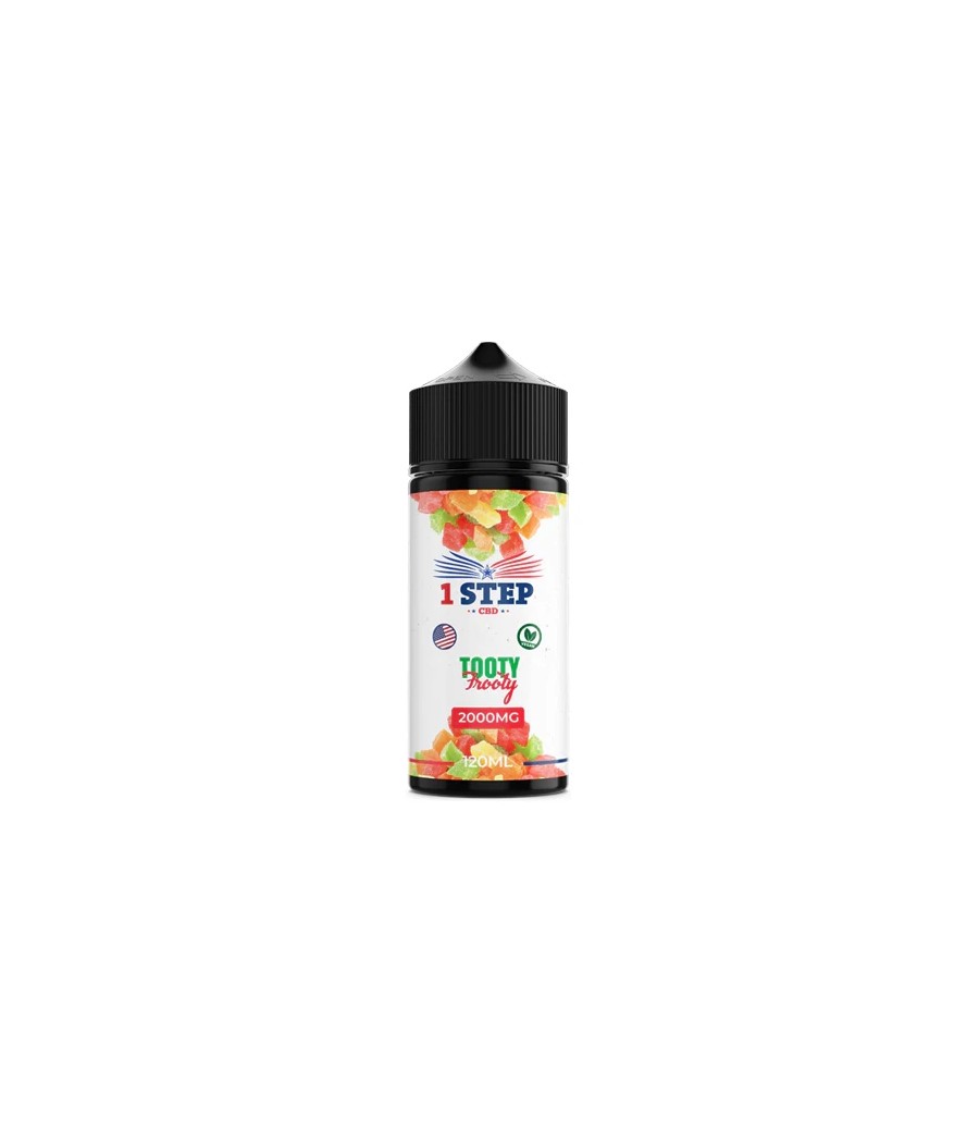 1 Step CBD 2000mg CBD E-liquid 120ml (BUY 1 GET 1 FREE)