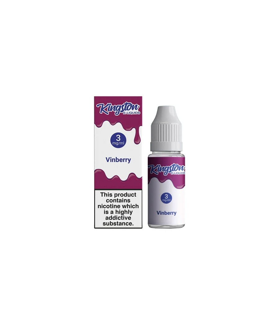 Kingston 3mg 10ml E-liquids (50VG/50PG)