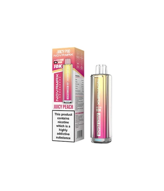 20mg Juicy Pod Novamax Disposable Pod Vape Kit 10000 Puffs