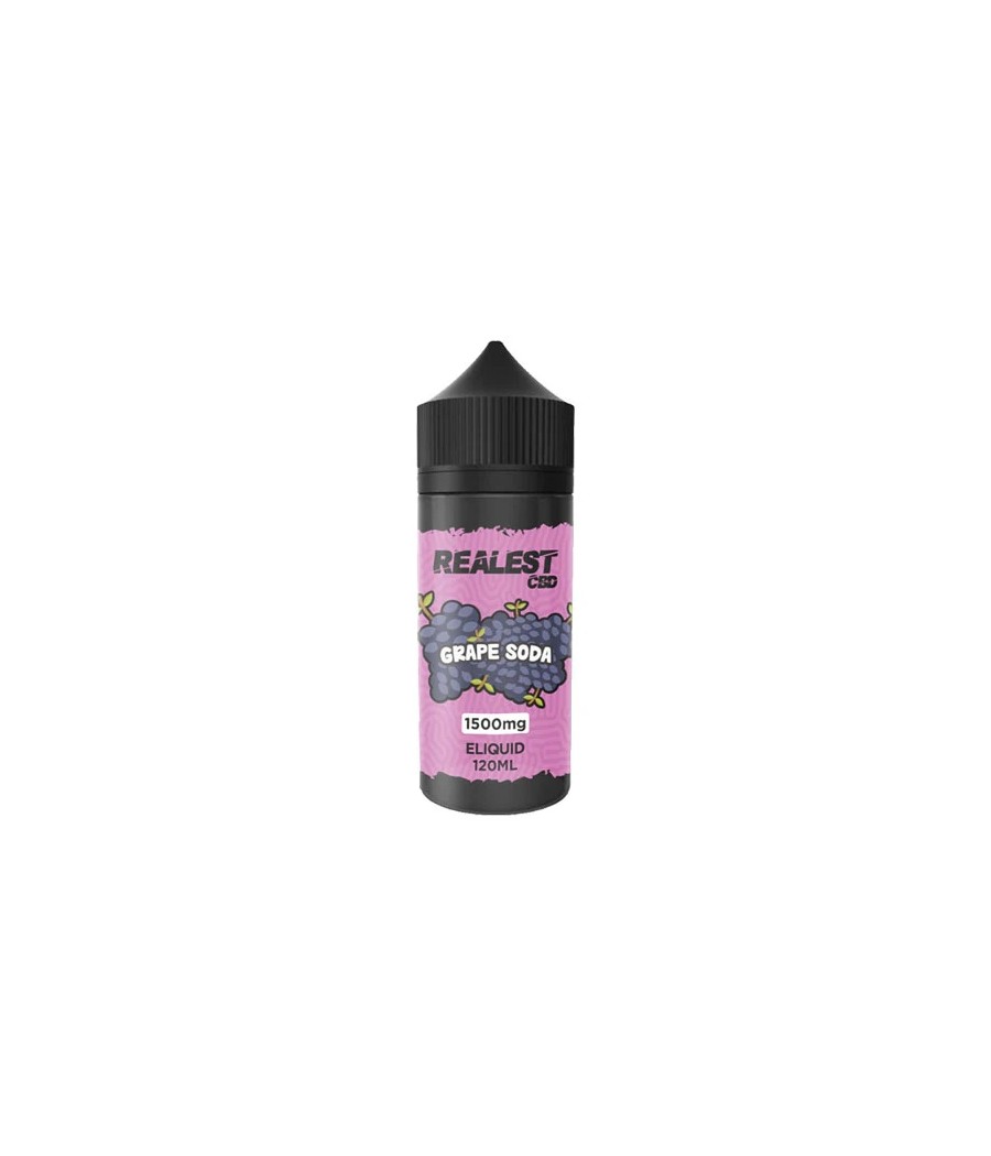 Realest CBD 1500mg Broad Spectrum CBD E-Liquid 120ml (BUY 1 GET 1 FREE)