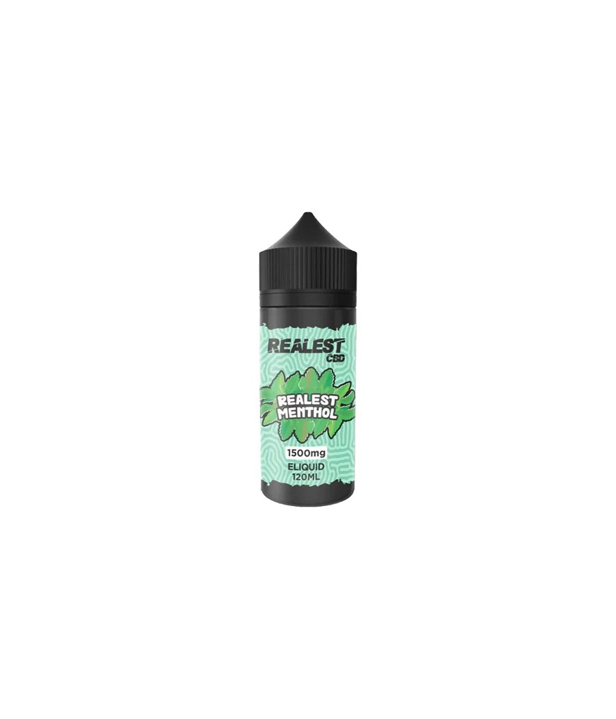 Realest CBD 1500mg Broad Spectrum CBD E-Liquid 120ml (BUY 1 GET 1 FREE)