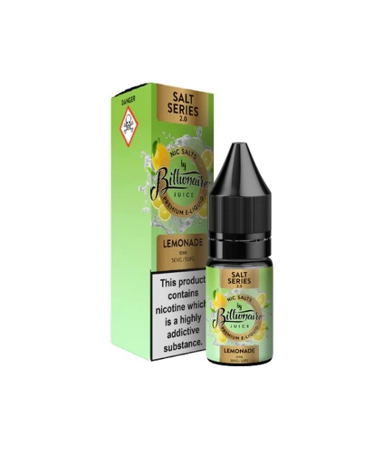 20mg Billionaire Juice Salt Series 2.0 10ml Nic Salts (50VG/50PG)