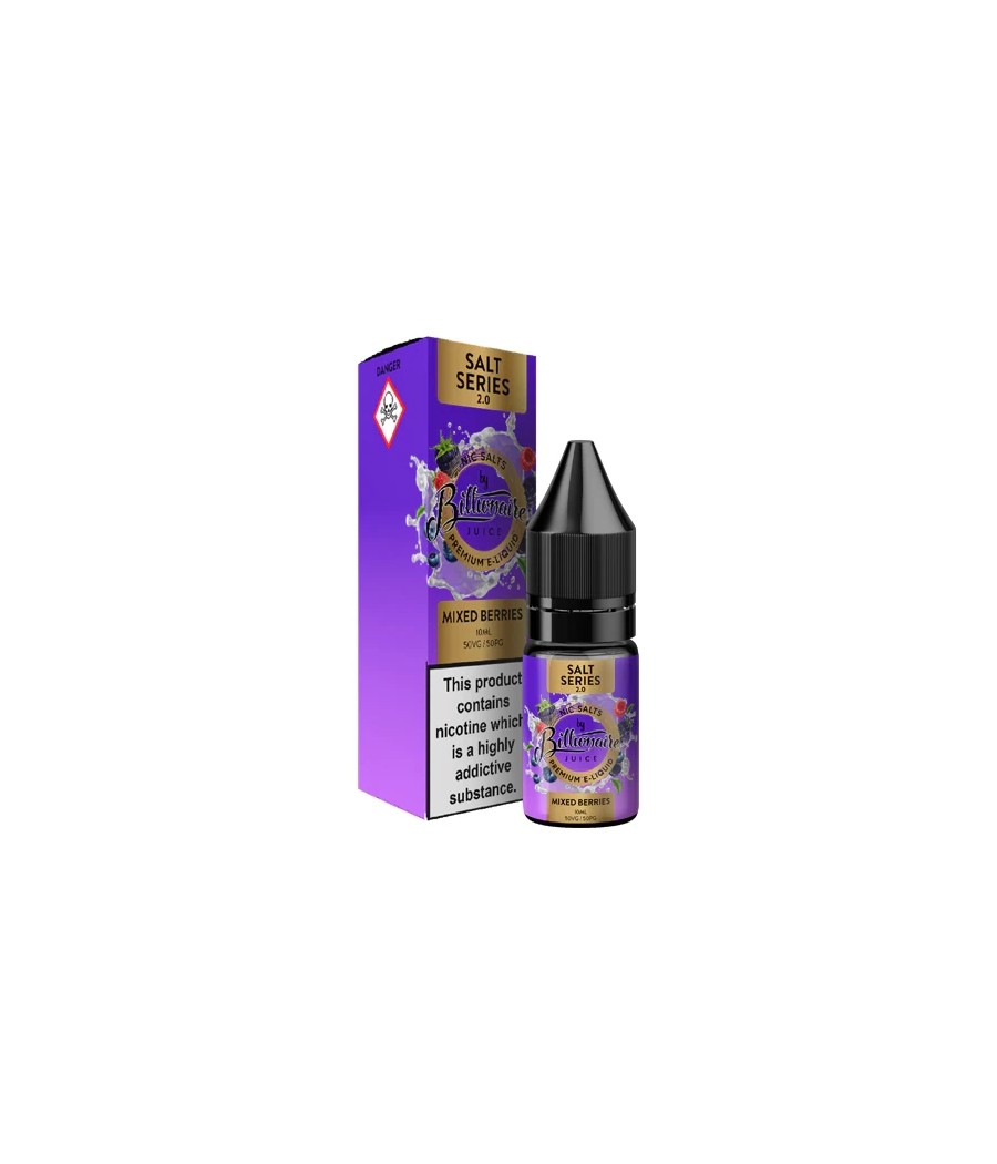 20mg Billionaire Juice Salt Series 2.0 10ml Nic Salts (50VG/50PG)