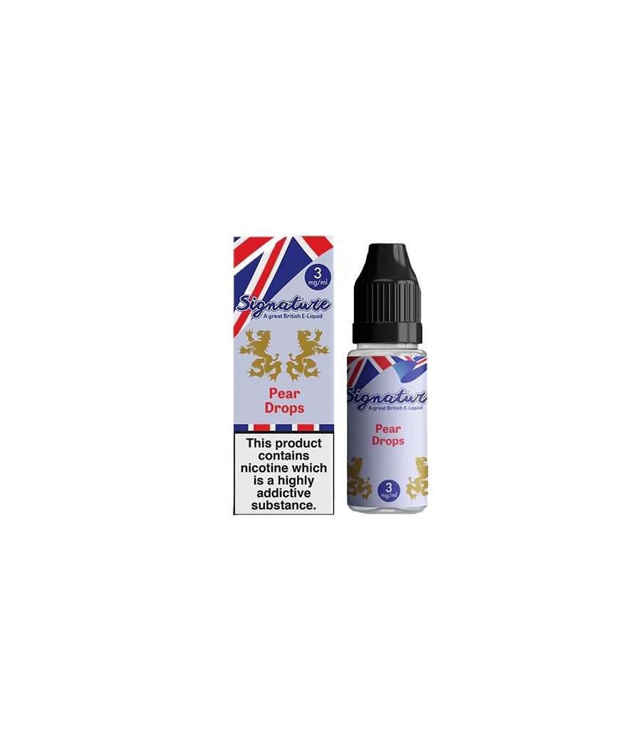 3mg Signature Vapours TPD 10ml E-Liquid (50VG/50PG)