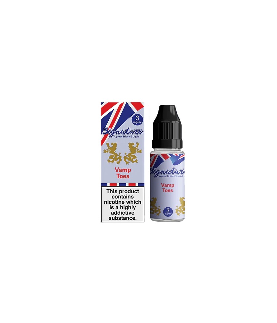 3mg Signature Vapours TPD 10ml E-Liquid (50VG/50PG)