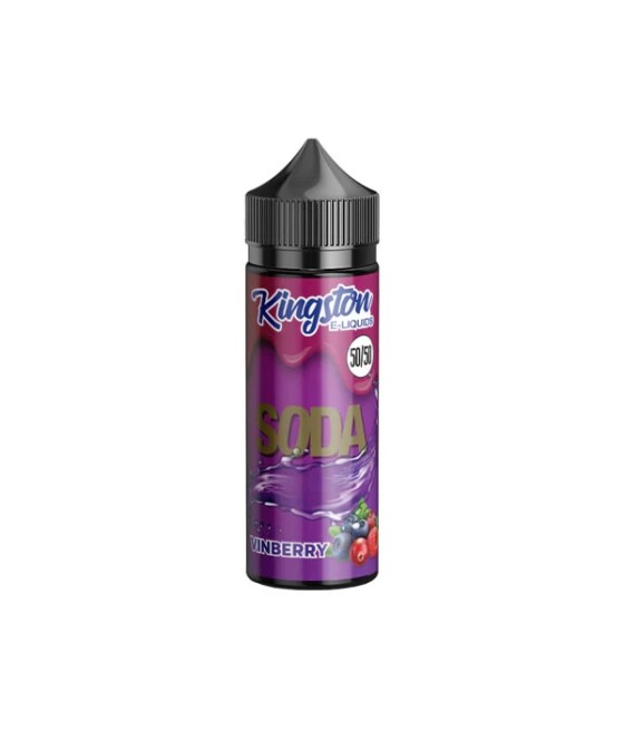 Kingston Soda 120ml Shortfill 0mg (50VG/50PG)