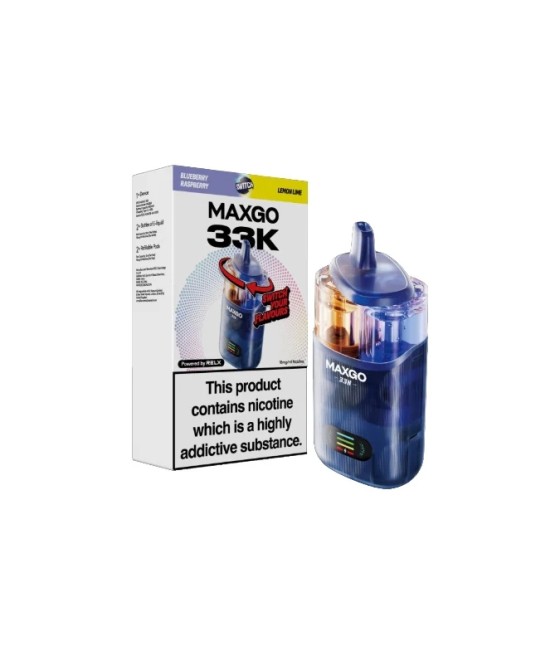 18mg Relx Maxgo 33K Prefilled Pod Vape Kit 25W