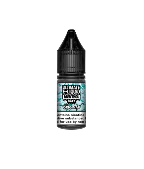 20mg Ultimate E-liquid Menthol Nic Salts 10ml (50VG/50PG)