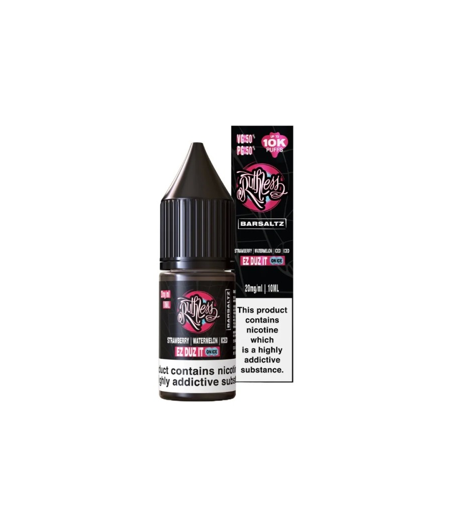 20mg Ruthless Nic Salt 10ml (50VG/50PG)