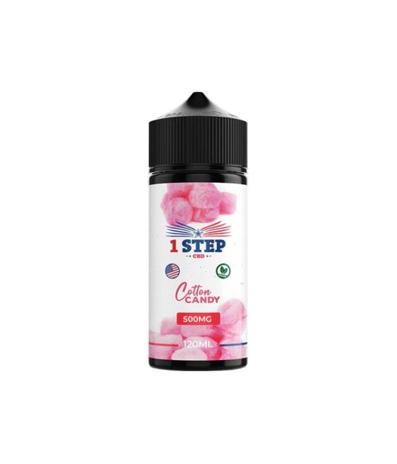 1 Step CBD 500mg CBD E-liquid 120ml (BUY 1 GET 1 FREE)