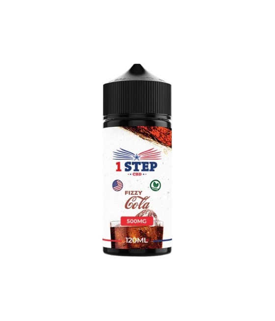 1 Step CBD 500mg CBD E-liquid 120ml (BUY 1 GET 1 FREE)