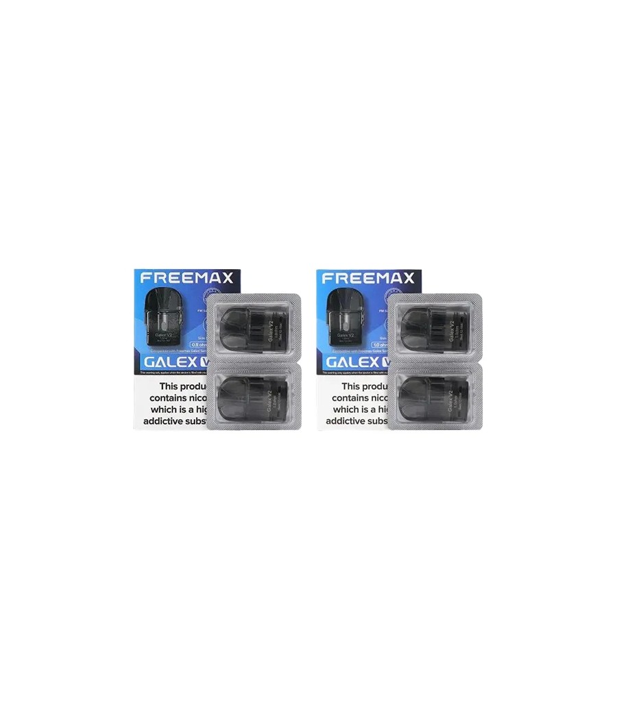 Freemax Galex V2 Replacement Pods 2 Per Pack (0.6Ohm, 0.8Ohm, 1.0Ohm)