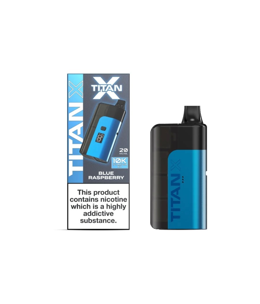 20mg Titan X 10k Puff Prefilled Pod Vape Kit