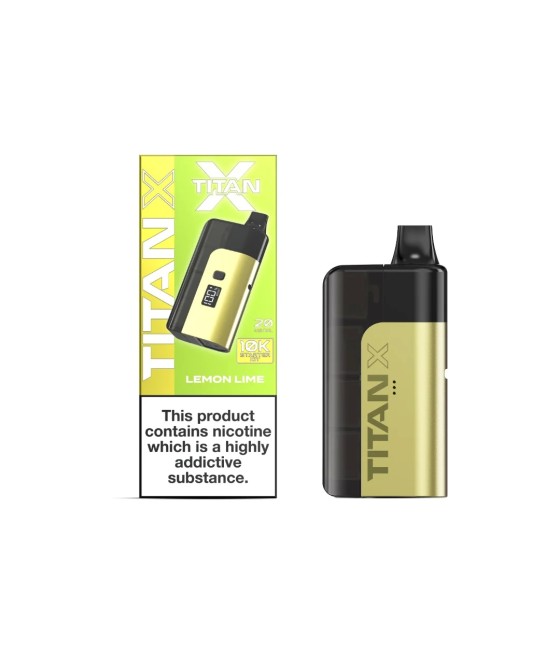 20mg Titan X 10k Puff Prefilled Pod Vape Kit