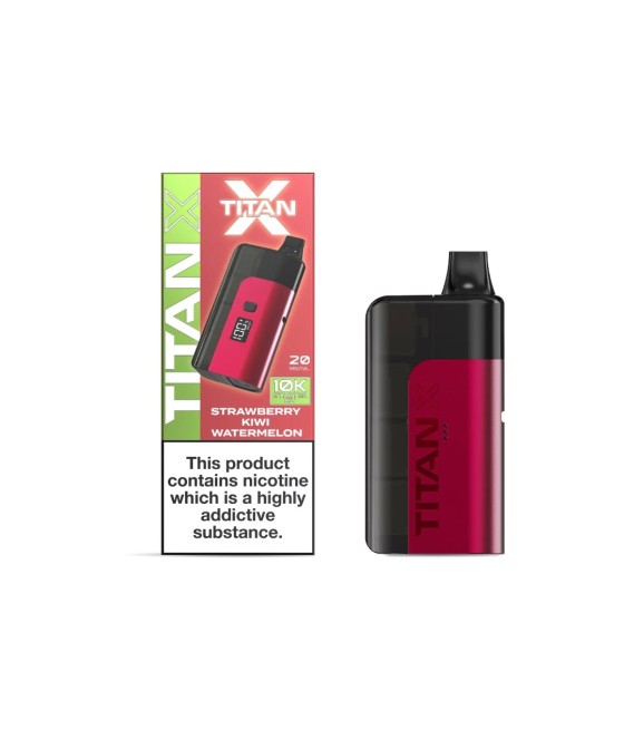 20mg Titan X 10k Puff Prefilled Pod Vape Kit